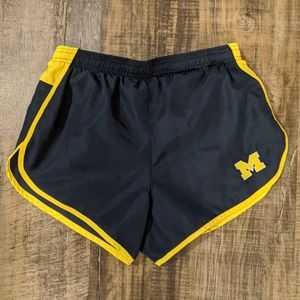 College athletic shorts